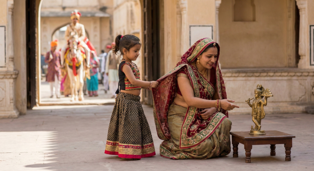 the childhood of meera bai